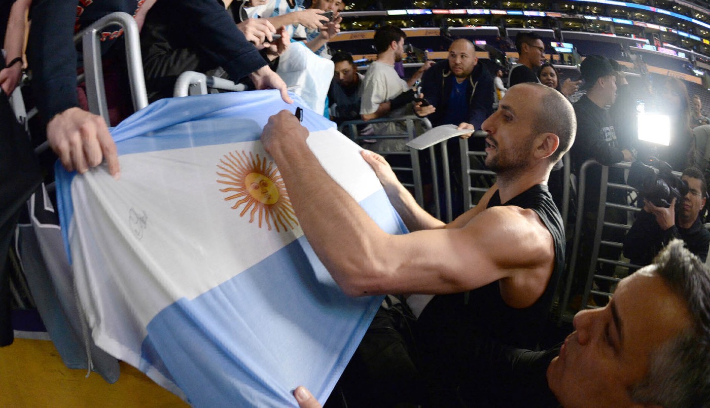 "Spurs decime qué se siente", el hit de los fanáticos de Manu Ginóbili | Deportes