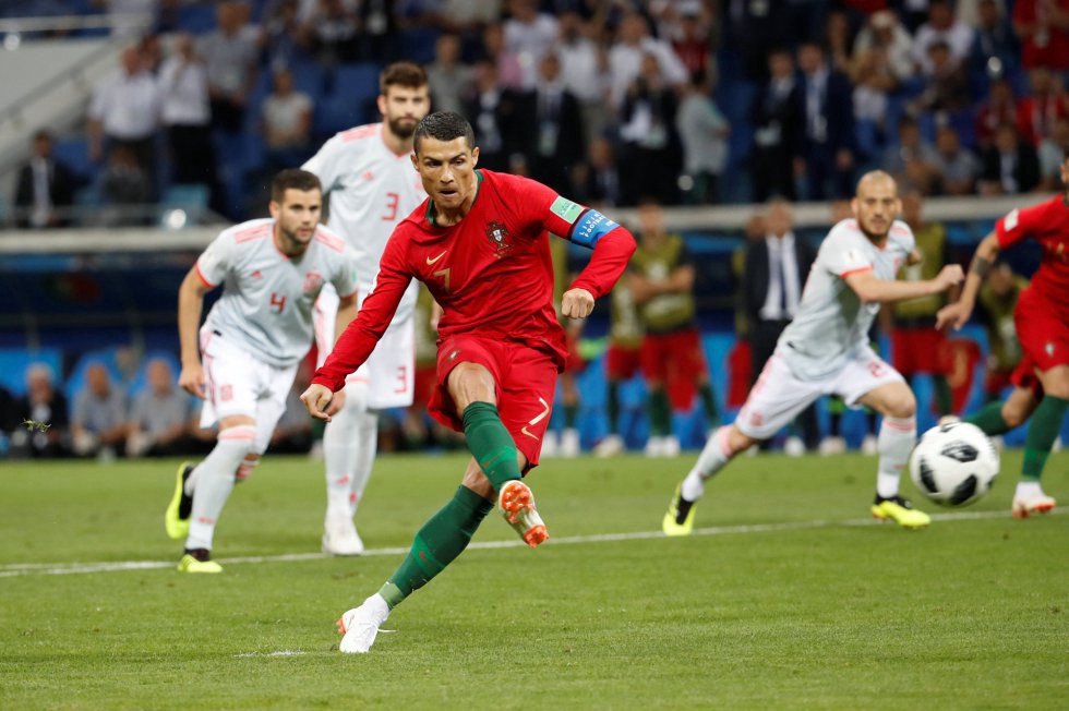 #Rusia2018: Cristiano marcó un triplete y salvó a Portugal de la derrota ante España | Deportes
