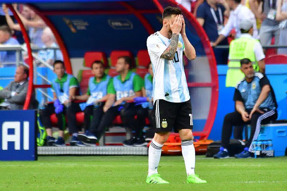 La tristeza de los Messi en el Kazán Arena | Deportes
