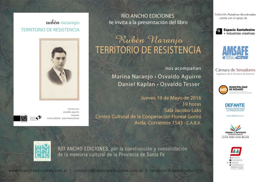 "Rubén Naranjo. Territorio de Resistencia" llega a Buenos Aires | Espectáculos