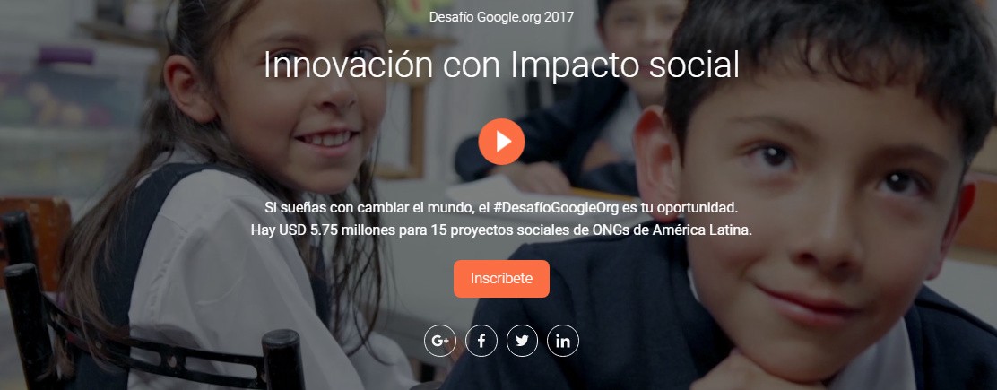 Google lanza un concurso para apoyar proyectos de ONGs en distintos países de América Latina | Tecnología