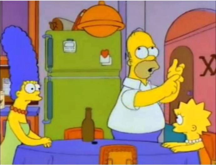 Le cortó a su novio con memes de Los Simpsons y se hizo viral | Tecnología