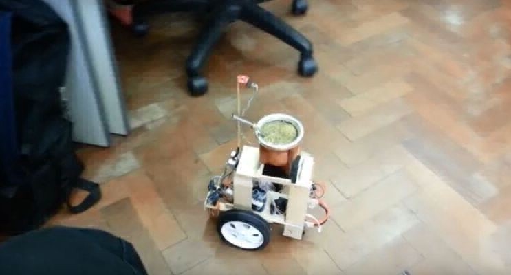Un argentino inventó un robot repartidor de mates | Tecnología