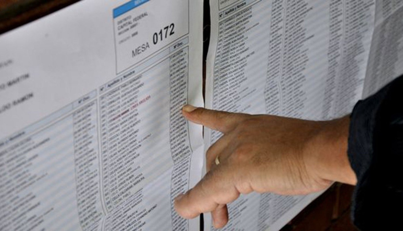 ¿Dónde voto el domingo? Consultá el padrón electoral | Información General