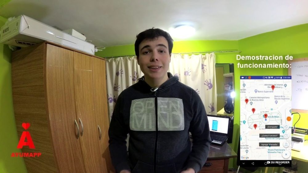 Un chico de 17 años creó una aplicación para ayudar a las personas en situación de calle | Tecnología