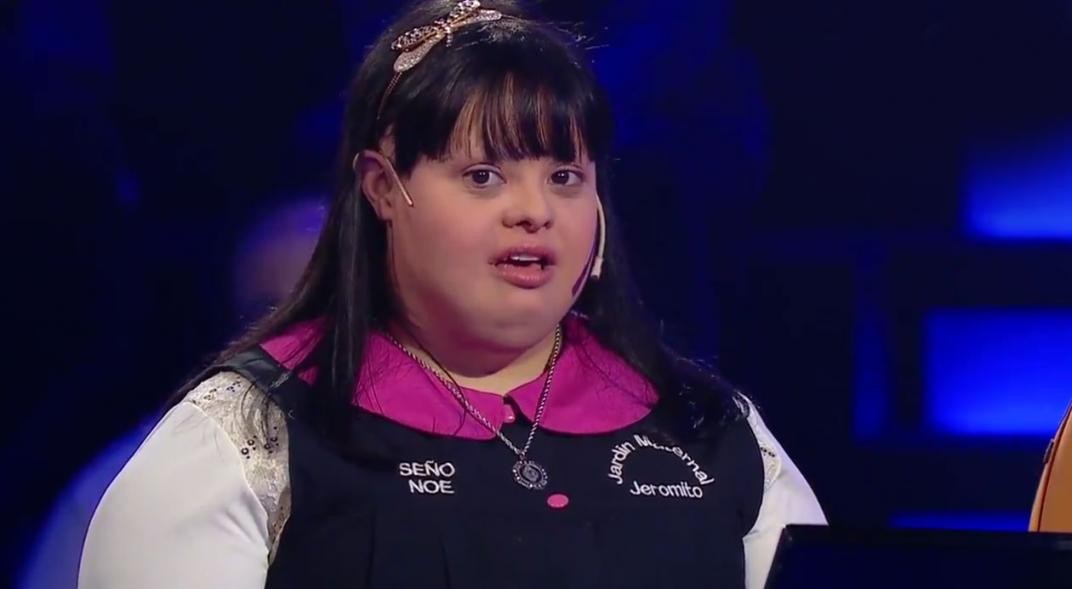 Noelia Garella, la maestra con síndrome de Down que participó en "¿Quién quiere ser millonario?" | Entretenimiento