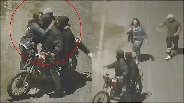 Iban a ser asaltados por tres "motochorros" que resultaron ser sus amigos | Internacionales