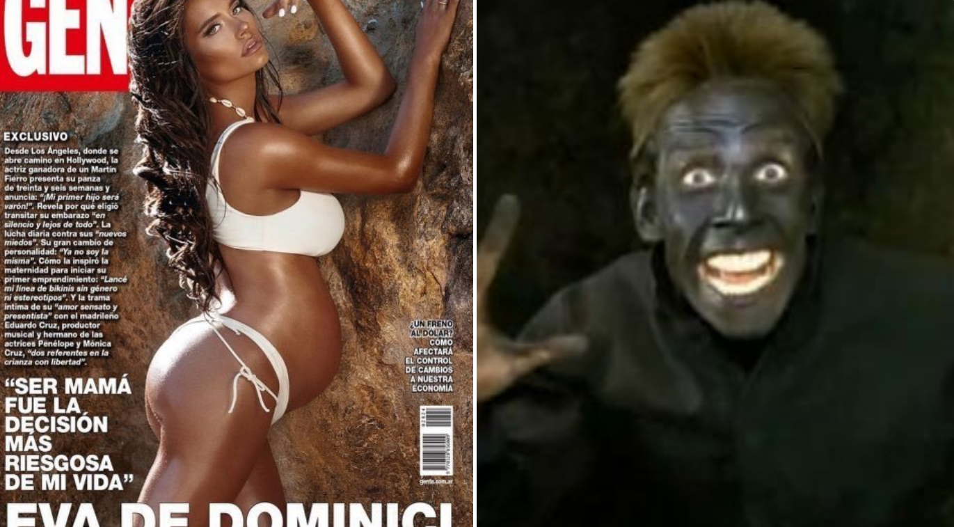 Las redes se burlaron del curioso bronceado de Eva de Dominici | Espectáculos