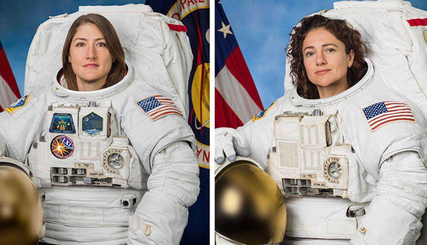 Dos astronautas inician el primer paseo espacial exclusivamente femenino | Internacionales