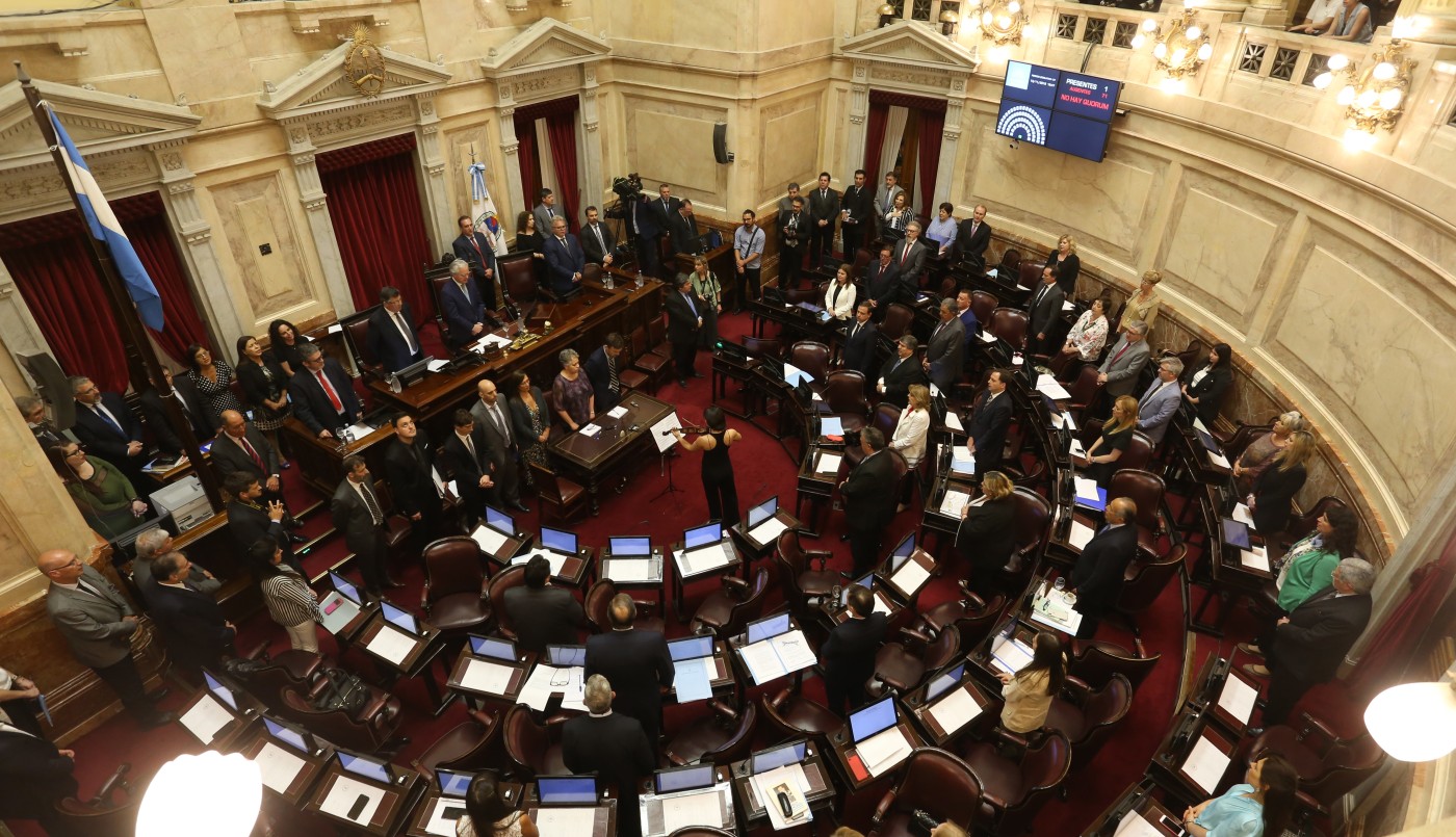 El Congreso aprobó los documentos en "repudio al golpe de Estado" en Bolivia | Información General