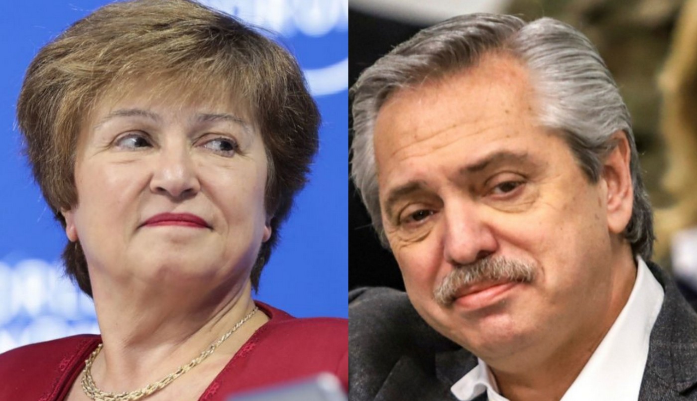 Negociaciones con el FMI: Alberto Fernández se comunicó con Georgieva | Información General