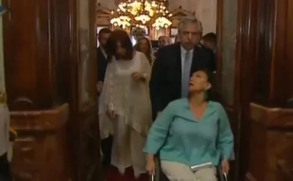 El gesto de Alberto Fernández con Gabriela Michetti al llegar al Congreso | Información General