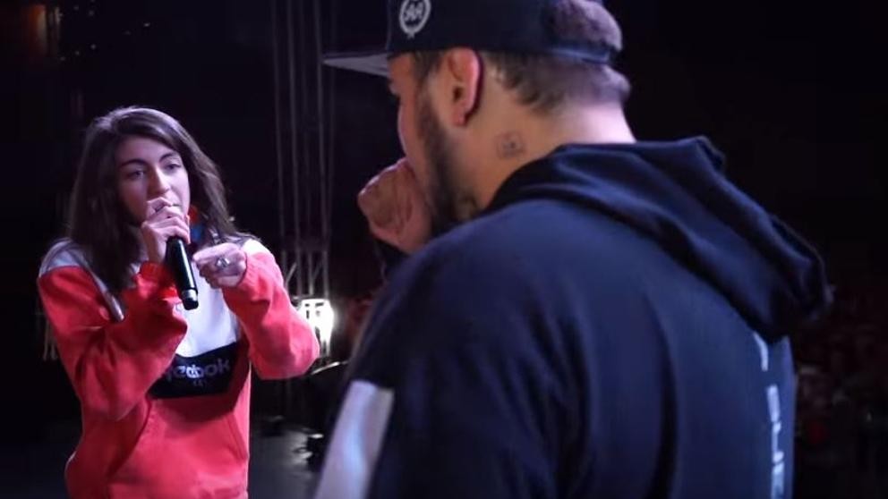 La batalla de gallos con una lección feminista que se hizo viral | Espectáculos