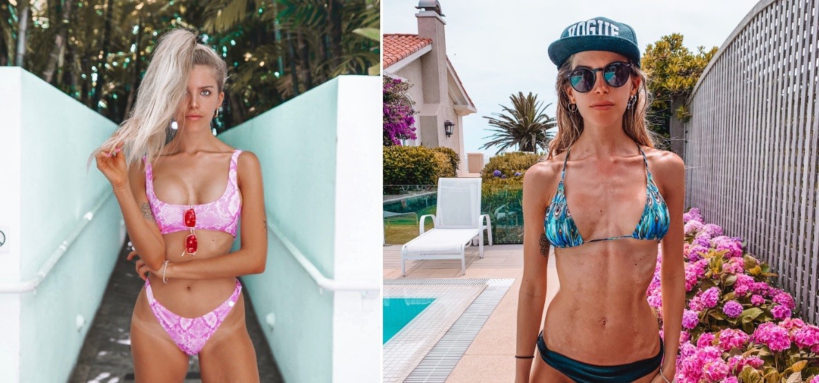 Una modelo 'influencer' compartió una foto y despertó polémica por su delgadez | Tecnología