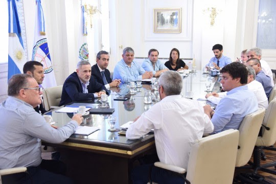 Seguridad: intendentes participaron de un encuentro junto al ministro Sain | Información General