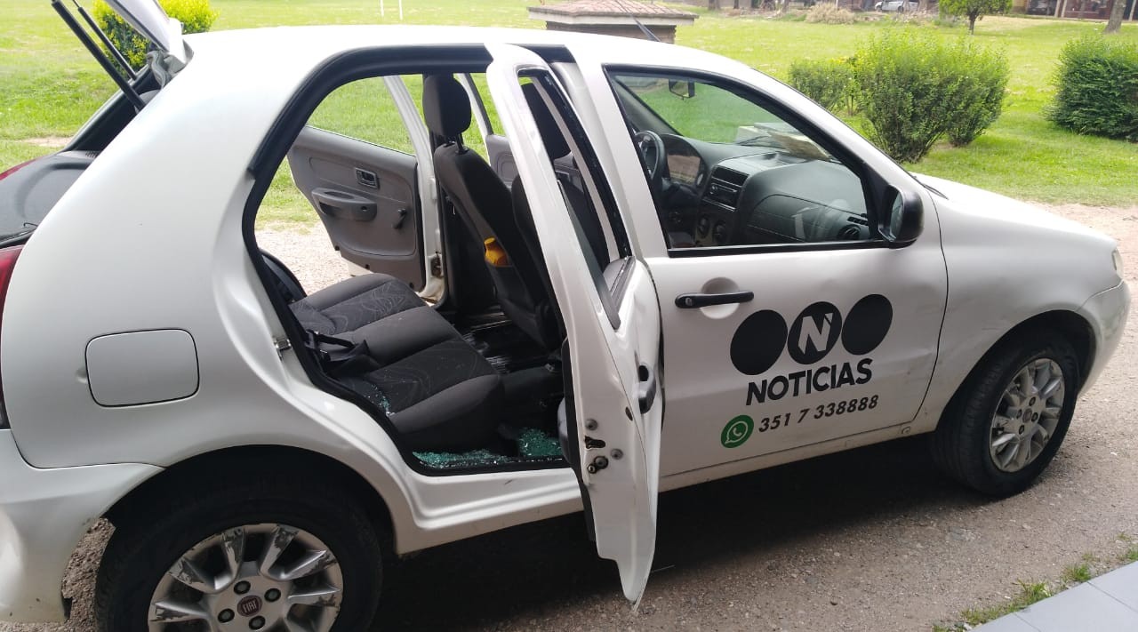 Hacían una nota sobre rugby social en Córdoba y destrozaron el móvil de Telefe Noticias | Información General