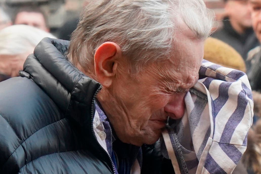 Memoria del infierno: sobrevivientes del Holocausto vuelven a Auschwitz a 75 años de la liberación | Internacionales