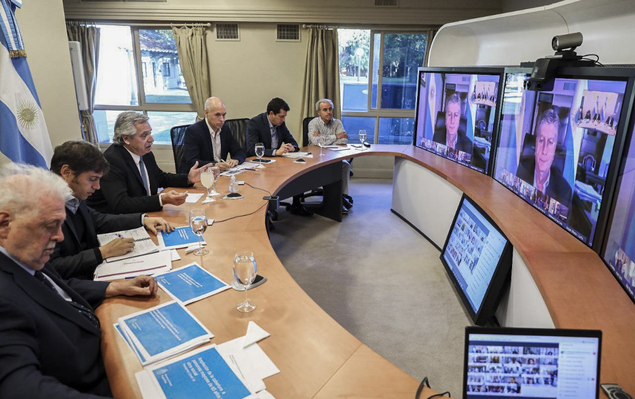 Alberto Fernández logró el apoyo de los gobernadores y se extendería la cuarentena | Información General