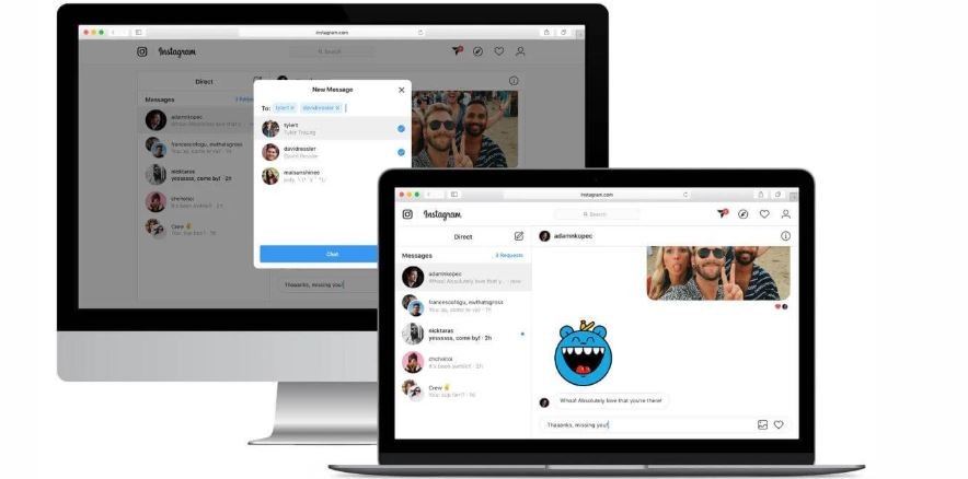 Instagram habilita los mensajes directos en la versión web | Tecnología