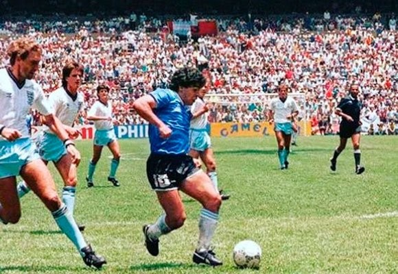 "El gol del siglo": se cumplen 34 años del histórico gol de Maradona a los ingleses | Deportes