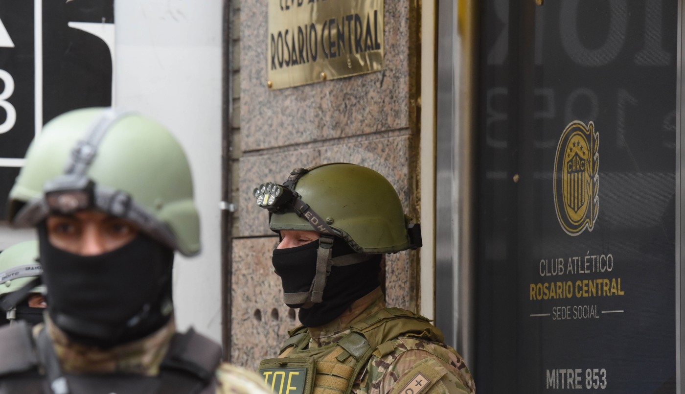 Allanaron las oficinas de Rosario Central tras la detención de Bracamonte | Deportes