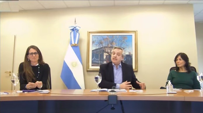 Alberto Fernández: "Vamos a salir del default, de la pandemia y del patriarcado" | Información General