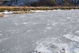 Frío intenso: se congeló un río cercano a Bariloche | Información General