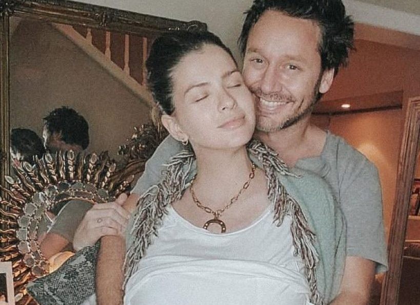 La primera foto de Amancio en brazos de Benjamín Vicuña | Espectáculos