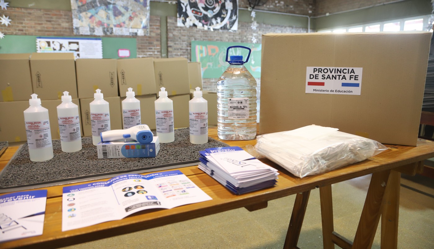 La Provincia prepara los elementos sanitarios y de higiene para el regreso a las aulas | Información General