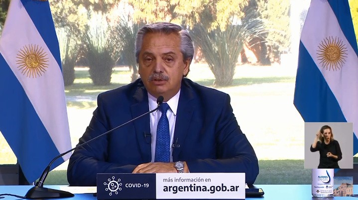 Anuncios del Presidente: se extiende la cuarentena hasta el 30 y se vuelve a fase 1 en "zonas rojas" | Información General