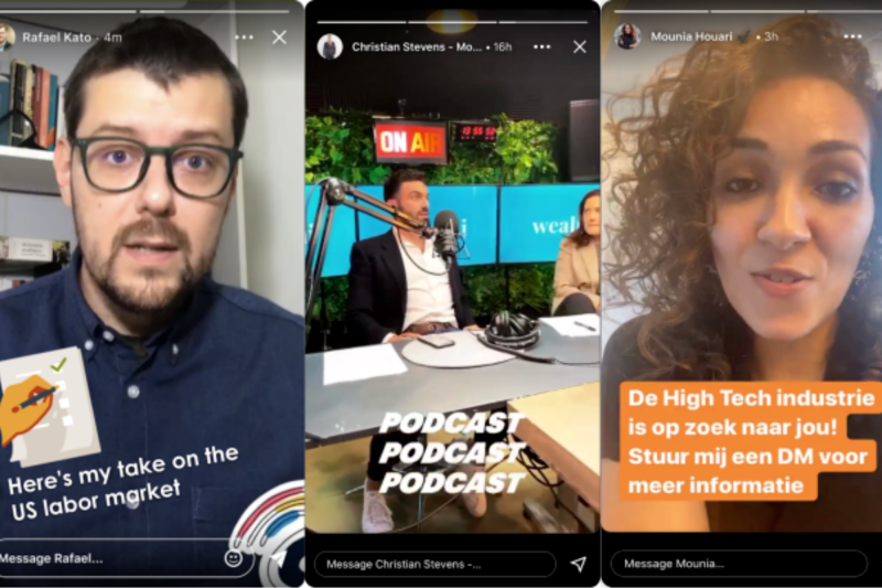 LinkedIn suma las “Stories profesionales” | Tecnología