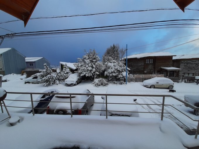 Invierno en primavera: la mayor nevada del año en Ushuaia | Información General