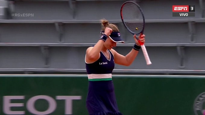 Histórico: la rosarina Nadia Podoroska está en octavos de Roland Garros | Deportes