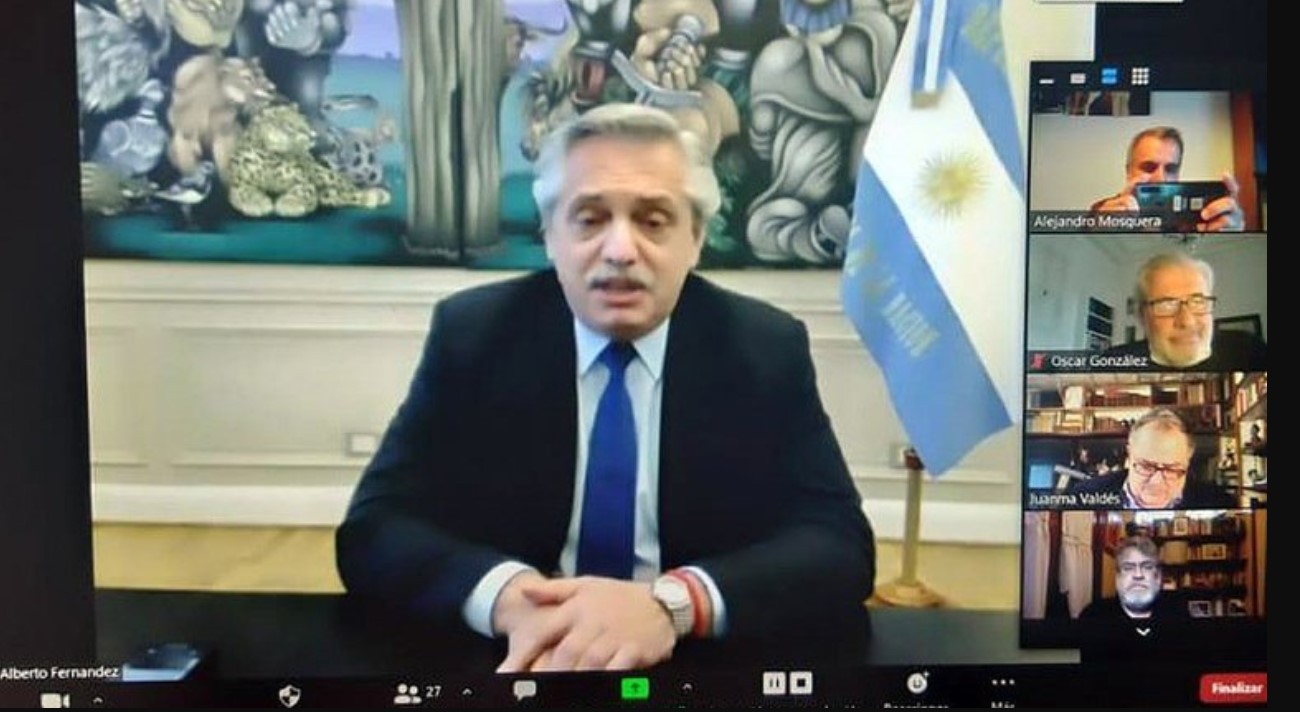 Alberto Fernández: "¿Qué era más importante: preservar el trabajo o comprar 200 dólares por mes?" | Información General