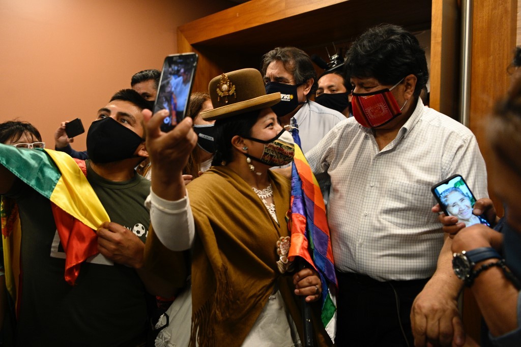 Evo Morales celebró el triunfo electoral: "Vamos a levantar a Bolivia" | Internacionales
