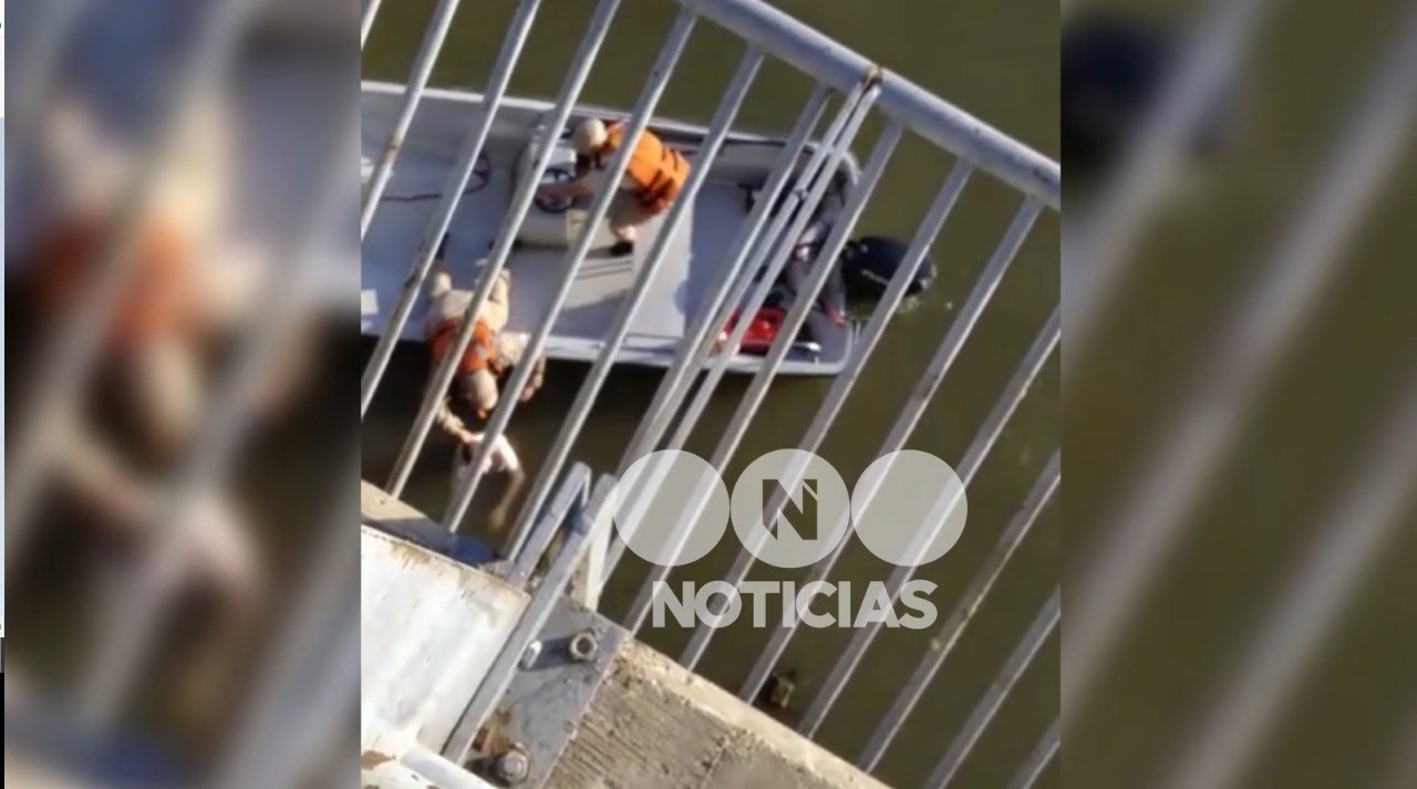 Video: Rescatan a una mujer de 75 años que cayó al Paraná | Información General
