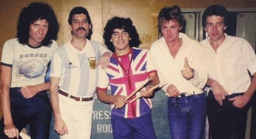El homenaje de Queen a Diego Maradona | Espectáculos