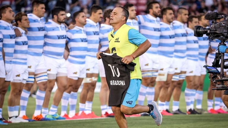 Los Pumas recibieron duras críticas por el homenaje a Diego Maradona | Deportes