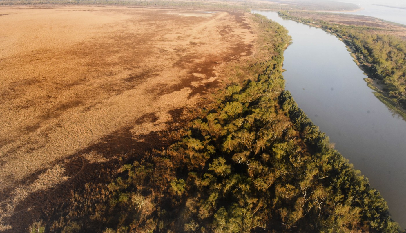 Buscan proteger una isla de Granadero Baigorria que nació tras el choque de dos barcos | Información General
