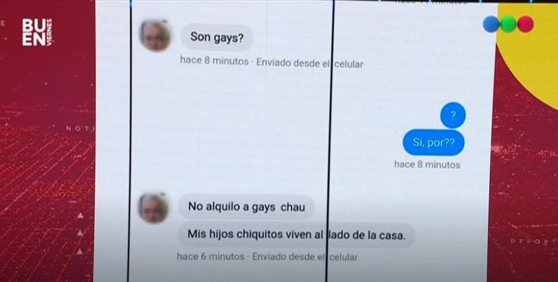 Discriminación: "No alquilo a gays", le dijo un propietario a un turista | Información General