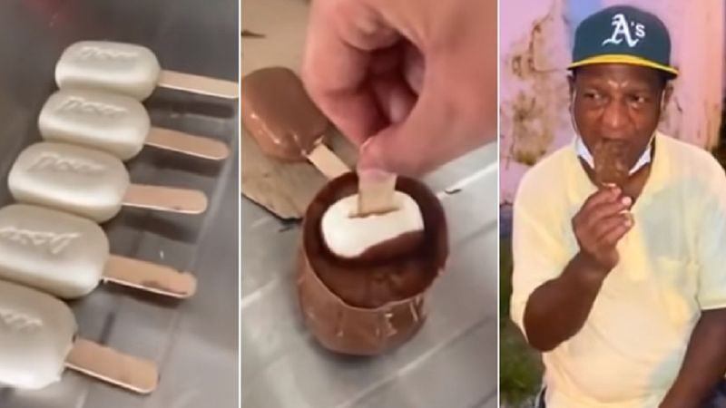 Video escándalo: un influencer le regaló helados de jabón a personas que viven en la calle | Tecnología