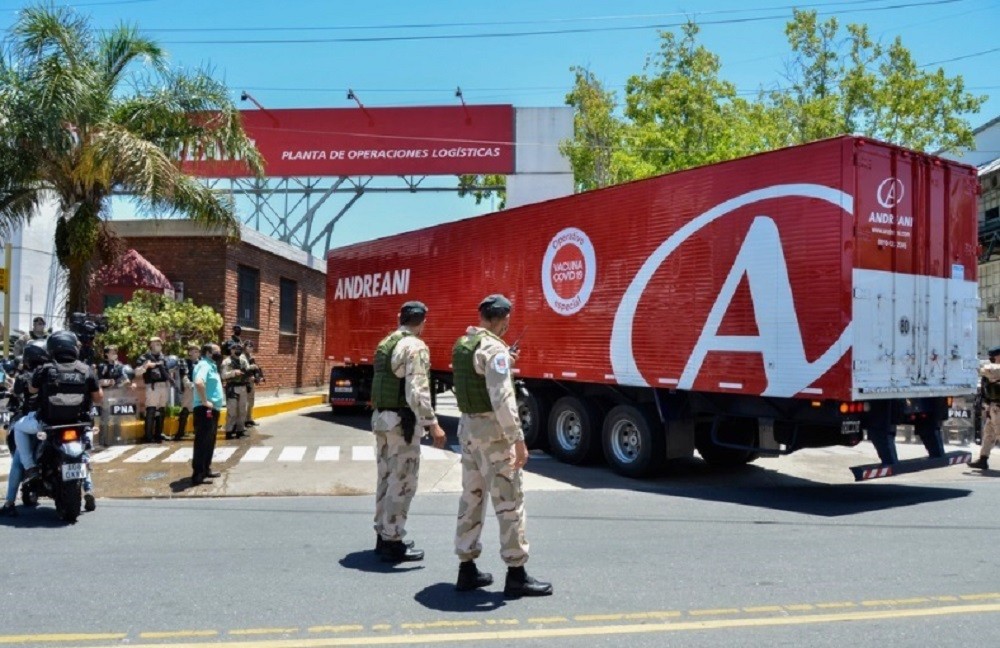Comenzó la distribución de las vacunas a todo el país | Información General