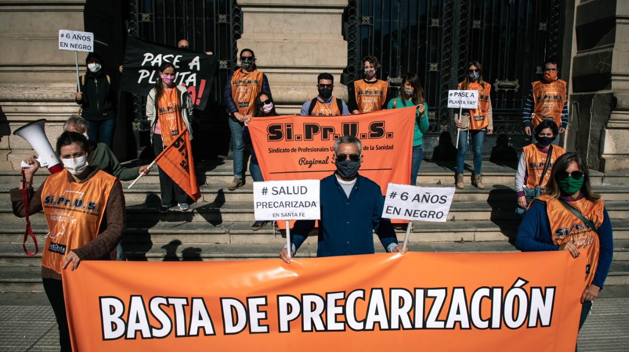 Profesionales de la Salud de Santa Fe iniciaron un paro de 72 horas por salarios | Información General
