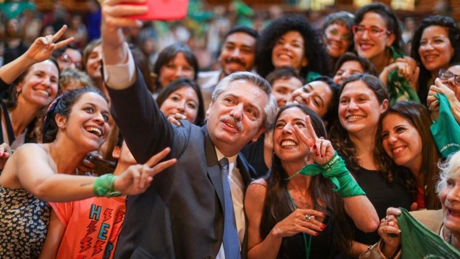 Alberto Fernández: "El aborto es ley, a ello me comprometí" | Información General