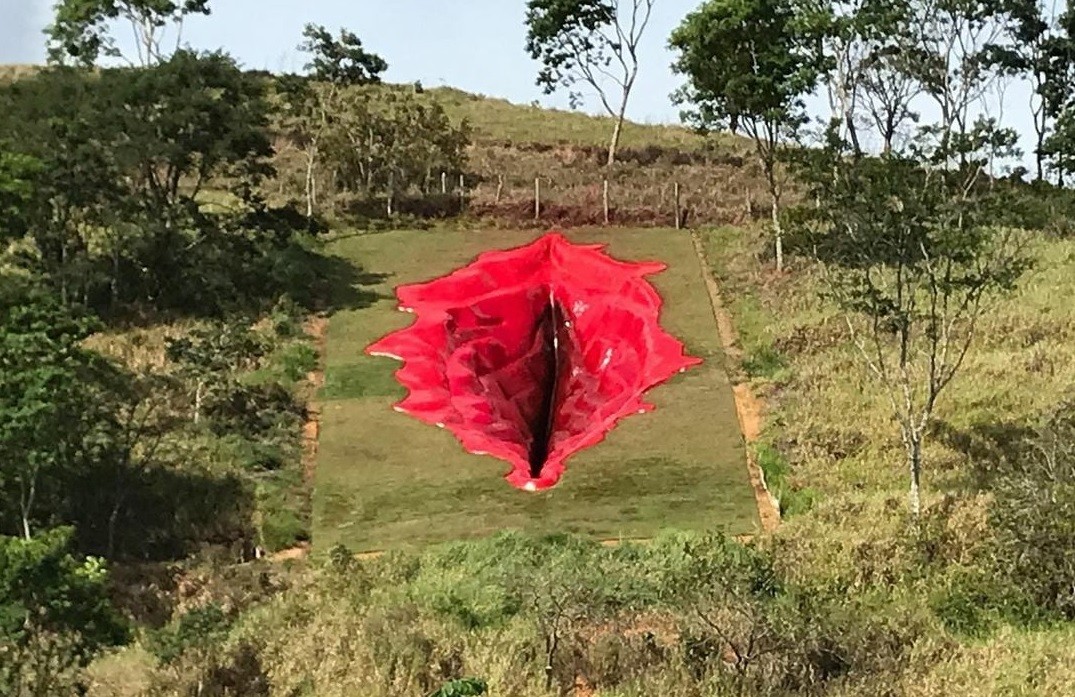 Polémica por la escultura de una vagina gigante en Brasil | Internacionales