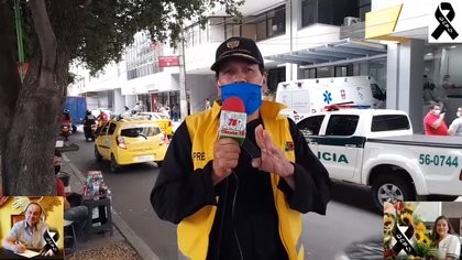 Un movilero se enteró en vivo que su esposa murió por coronavirus | Internacionales