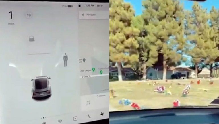 Misterio: Un Tesla se detuvo en un cementerio | Tecnología