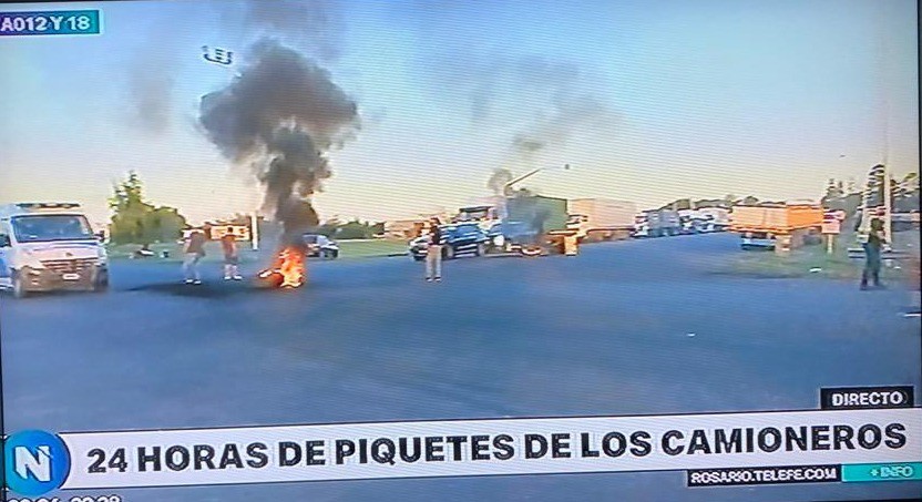 Continúa la protesta de los transportistas en las rutas | Información General