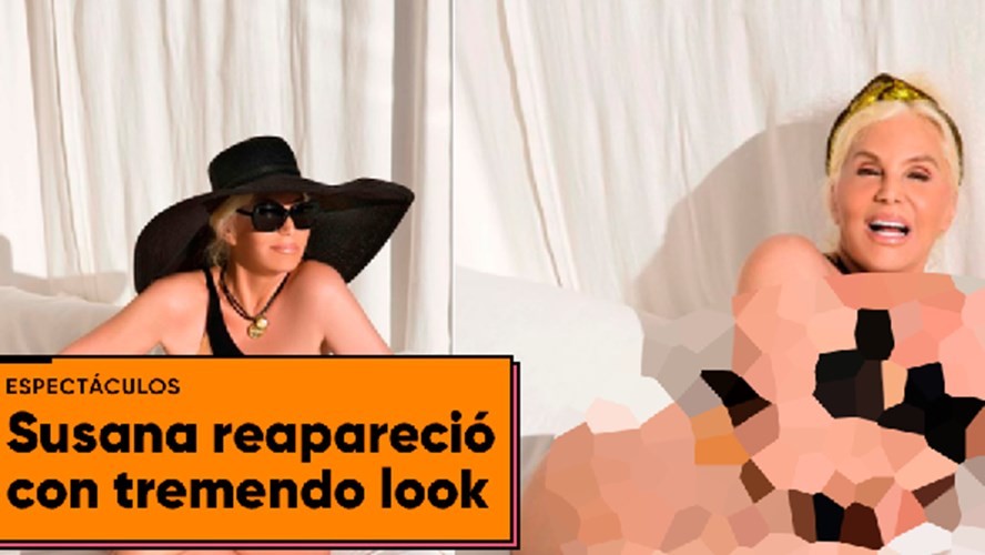 Susana Giménez reapareció con un tremendo look de verano | Entretenimiento