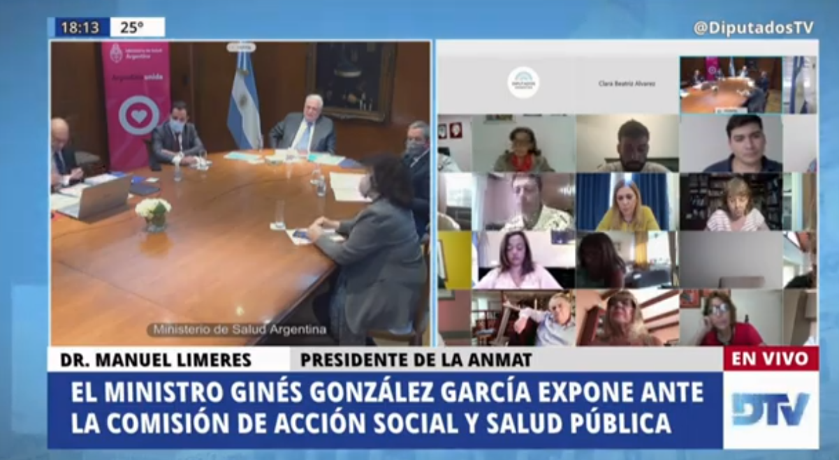 EN VIVO - Ginés González García expone el plan de vacunación del coronavirus | Información General